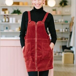 Wild Fable Corduroy Jumper Dress Size Small